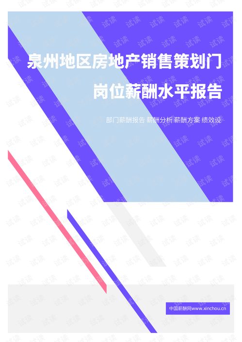 2021年薪酬報告系列之泉州地區(qū)房地產銷售策劃門崗位薪酬水平報告.pdf.pdf 互聯(lián)網文檔類資源 csdn下載